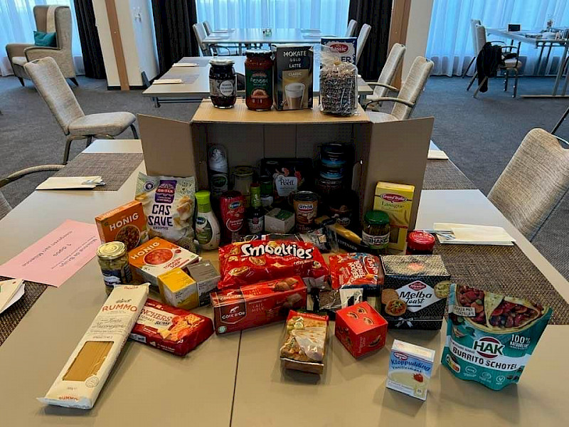 Kerstpakkettenactie in Maastricht