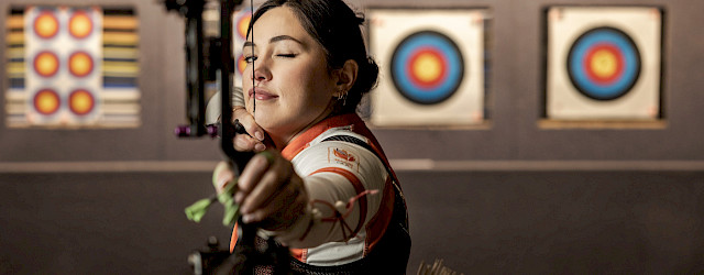 Hangboogschutter Gabriela Schloesser