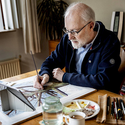 “Niet zeuren, wees blij dat  je er bent!”