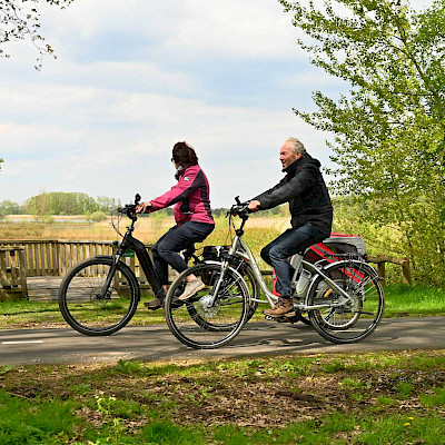 Fietsend door het land van duin en maas