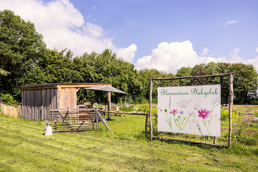 Flower power op het voetbalveld