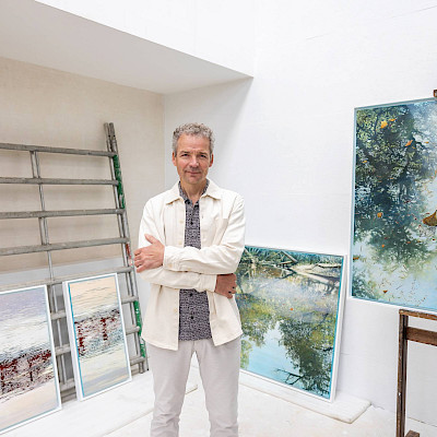 Het nieuwe atelier Marcel van Hoef