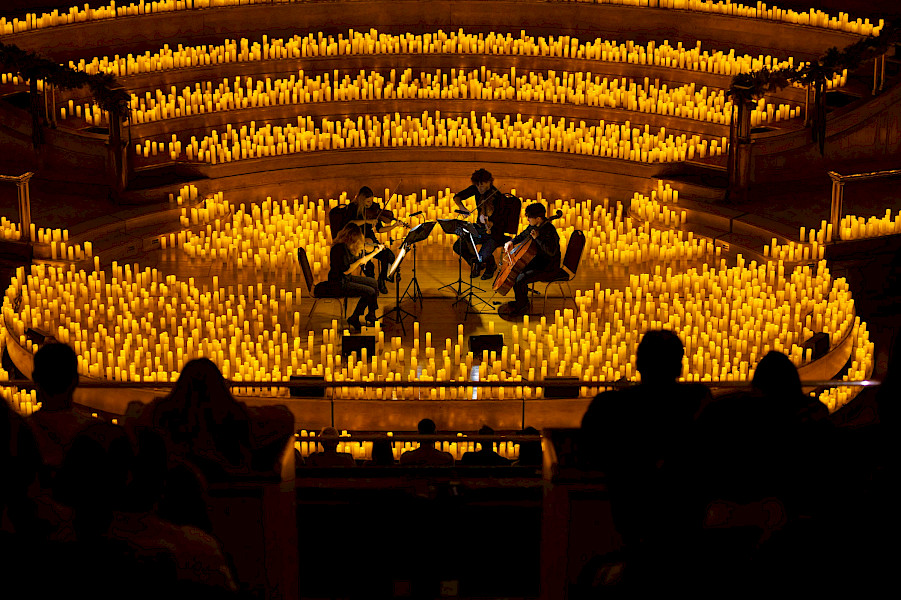 Eerste Candlelight-concert in Château Neercanne