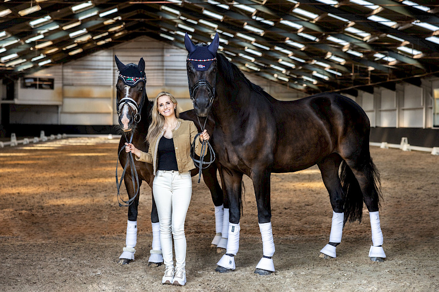 Para-dressuurrijdster Melissa Janssen