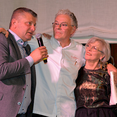 Daverend afscheidsfeest van René en Marja Brienen