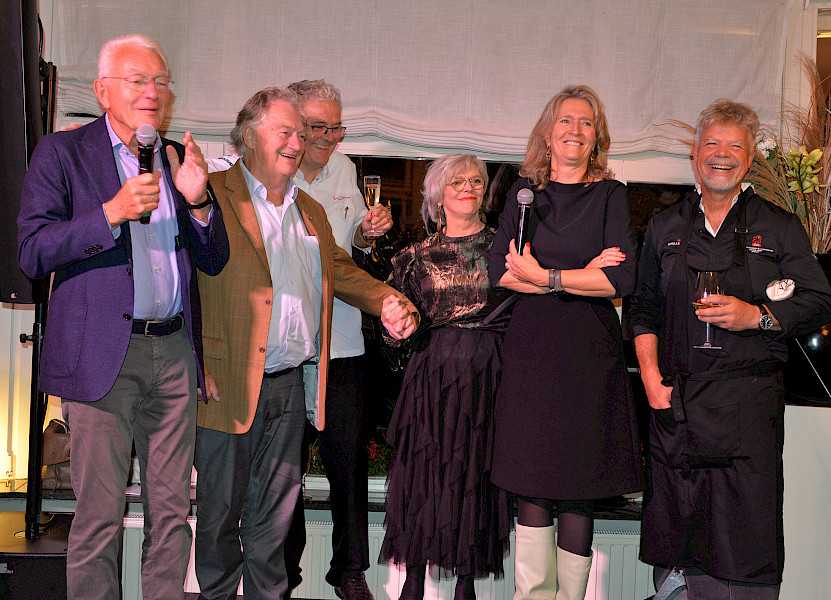 Daverend afscheidsfeest van René en Marja Brienen