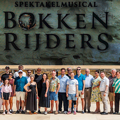 Bokkenrijders maakt zich op voor première in spectaculair openluchttheater in De Geusselt