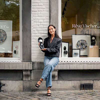 Rêve Vischer zet tegenslag om in kunst