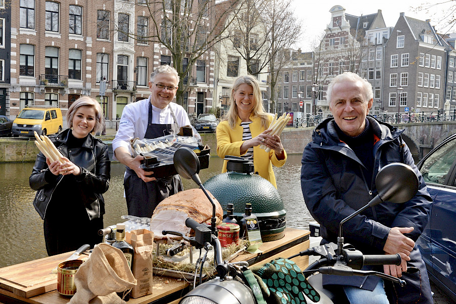 Het witte goud gepresenteerd in Amsterdam