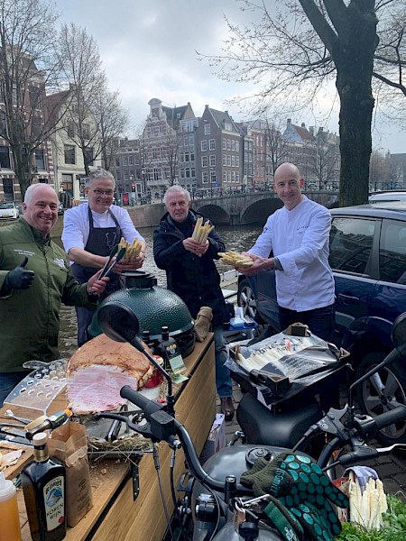Het witte goud gepresenteerd in Amsterdam