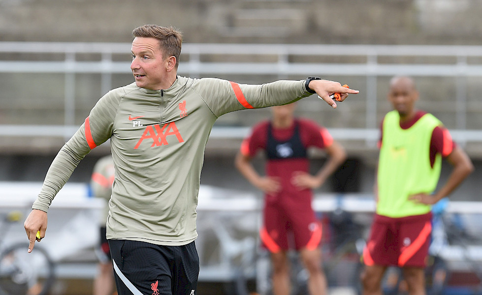 Pepijn Lijnders assistent-trainer Liverpool