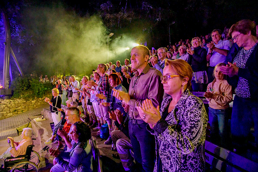 Première Der Freischütz in het Openluchttheater Valkenburg