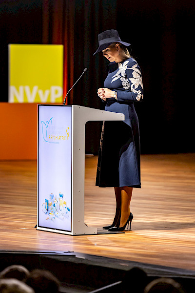 Koningin Maxima opent Voorjaarscongres Nederlandse Vereniging voor Psychiatrie
